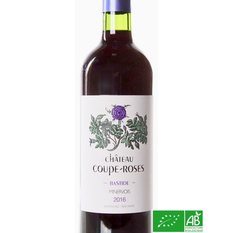 LANGUEDOC Minervois Château CoupeRoses Bastide 2016 LA CAVE DES POTES