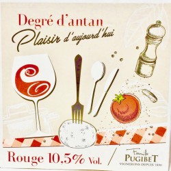 LANGUEDOC Rouge IGP Pays de l'Hérault Dom. La Colombette Degré d'antan 10,5° BIB 5L 2022