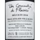 BEAUJOLAIS VILLAGES Quintessence de Gamay 2014 - Domaine des Nugues