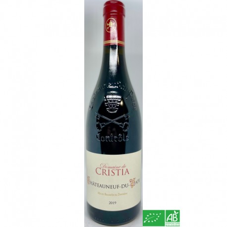 CHÂTEAUNEUF DU PAPE DOMAINE DE CRISTIA 2019