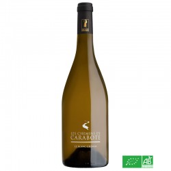 LANGUEDOC Le Blanc Chemin 2022 IGP Pays d’Hérault-Mont Baudile Les Chemins de Carabote - Caisse de 6 bouteilles dont 1 gratuite
