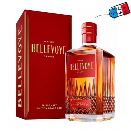WHISKY BELLEVOYE (étiquette rouge) 43°