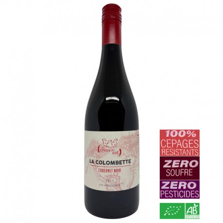 LANGUEDOC Domaine La Colombette Au Creux du Nid Cabernet Noir 2023