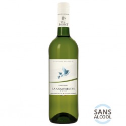Vin sans alcool Colombette 0 Born to be Free Blanc 0%