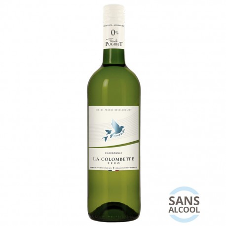 Vin sans alcool Colombette 0 Born to be Free Blanc 0%